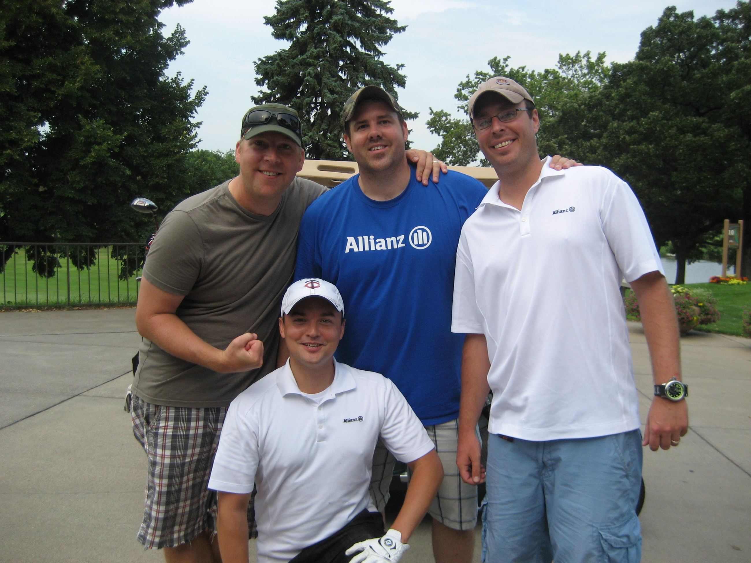 Golf Team Looking Confident