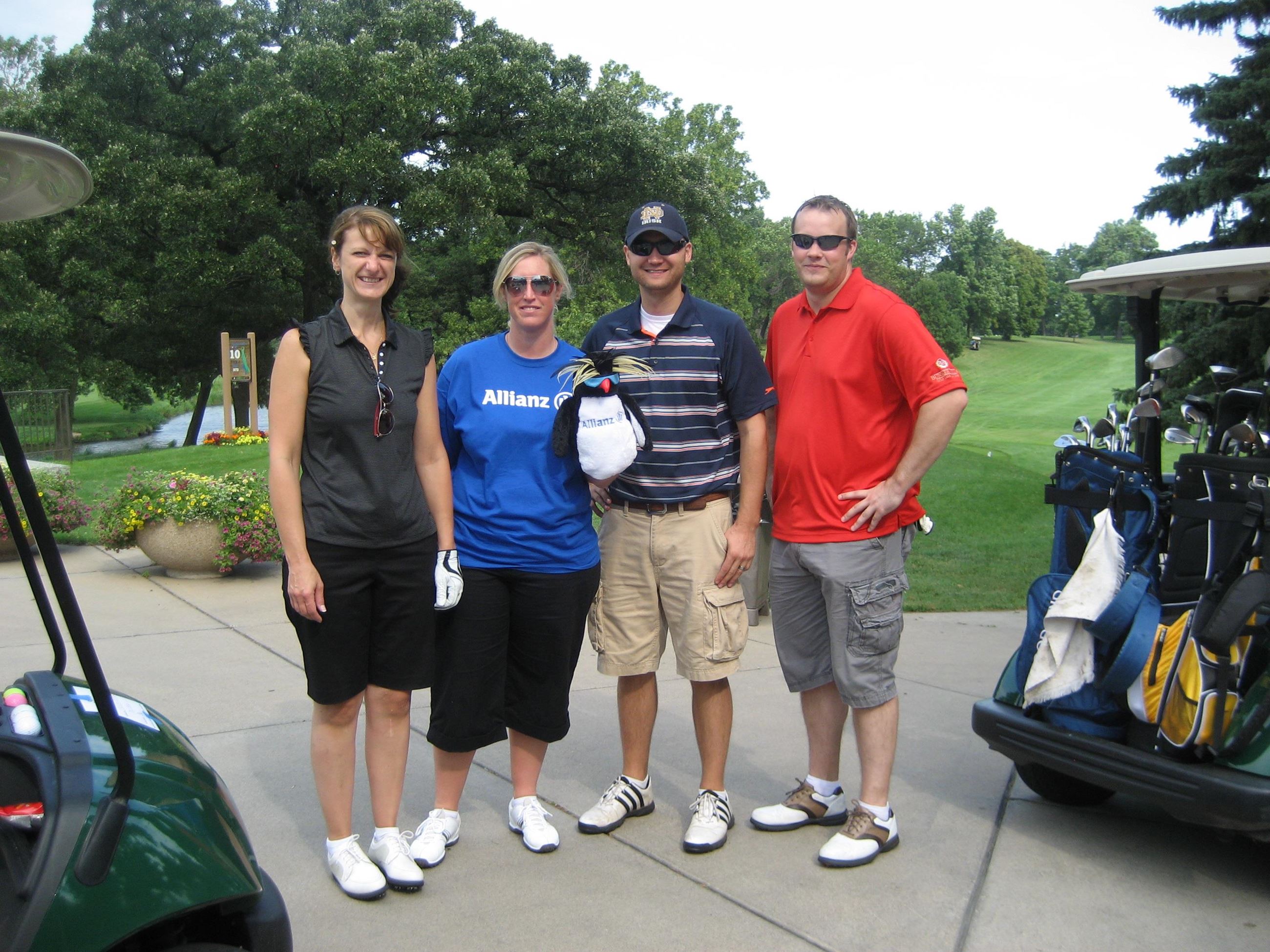 Golf Team Take a Picture Together