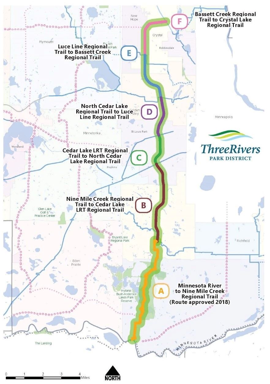 3 rivers map