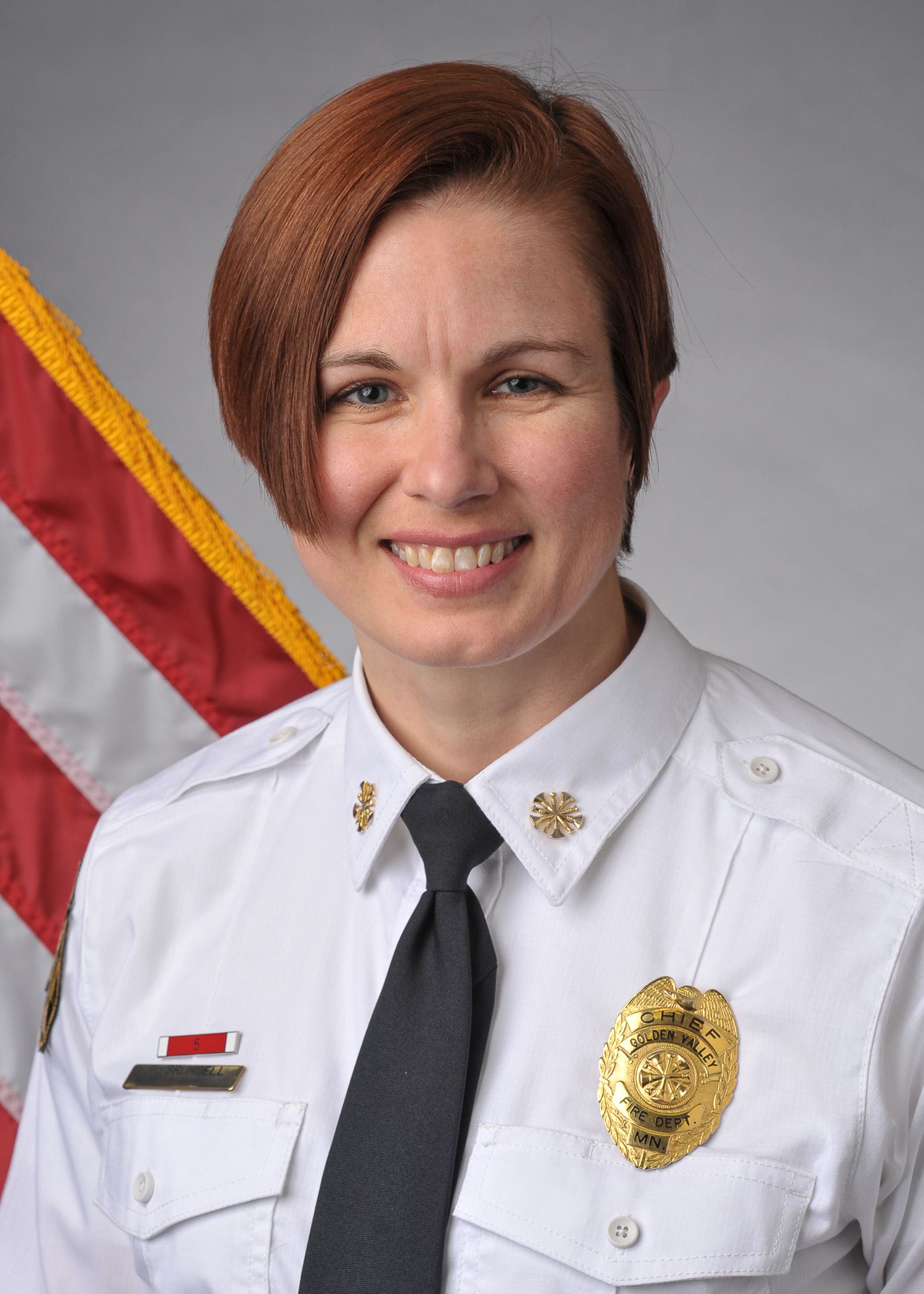 Golden Valley Fire Chief Bethany Brunsell