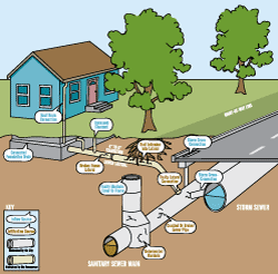 View the Inflow and Infiltration Culprits Diagram (PDF)