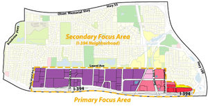 I-394 Corridor Study Map