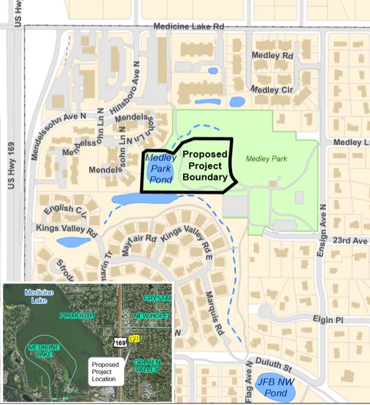 Medley Park Stormwater Improvement Project Map Opens in new window